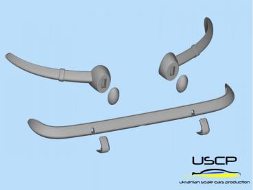 Alpine A110 Bumpers set for Tamiya